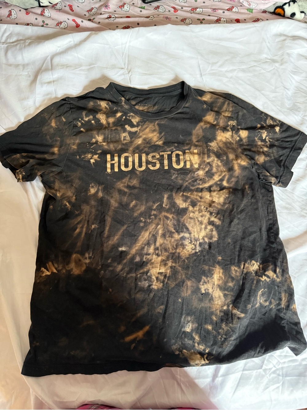 Houston Graphic Short Sleeve Tie-Dye Tee